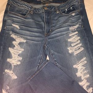 American Eagle outfitters ripped jeans